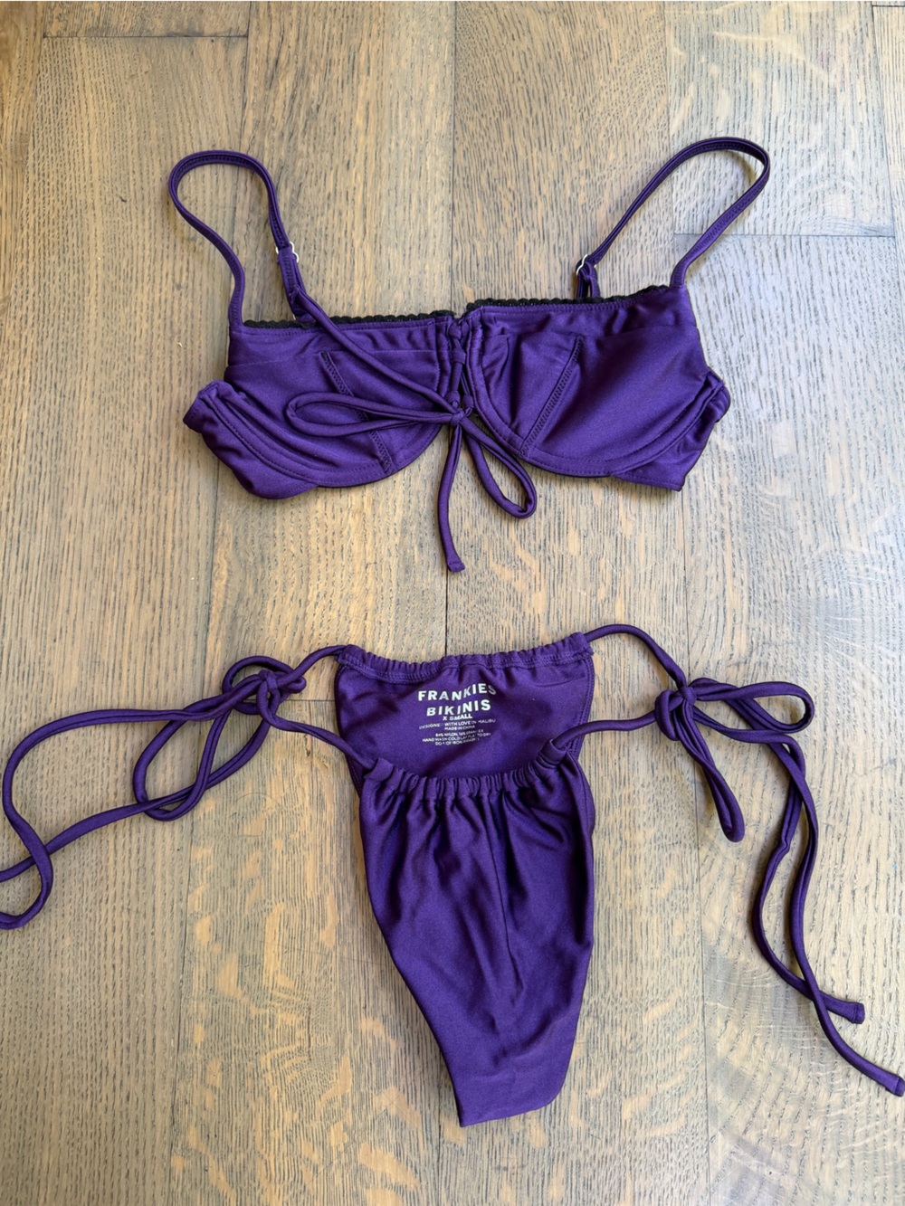 Frankie’s Bikinis Purple Bikini